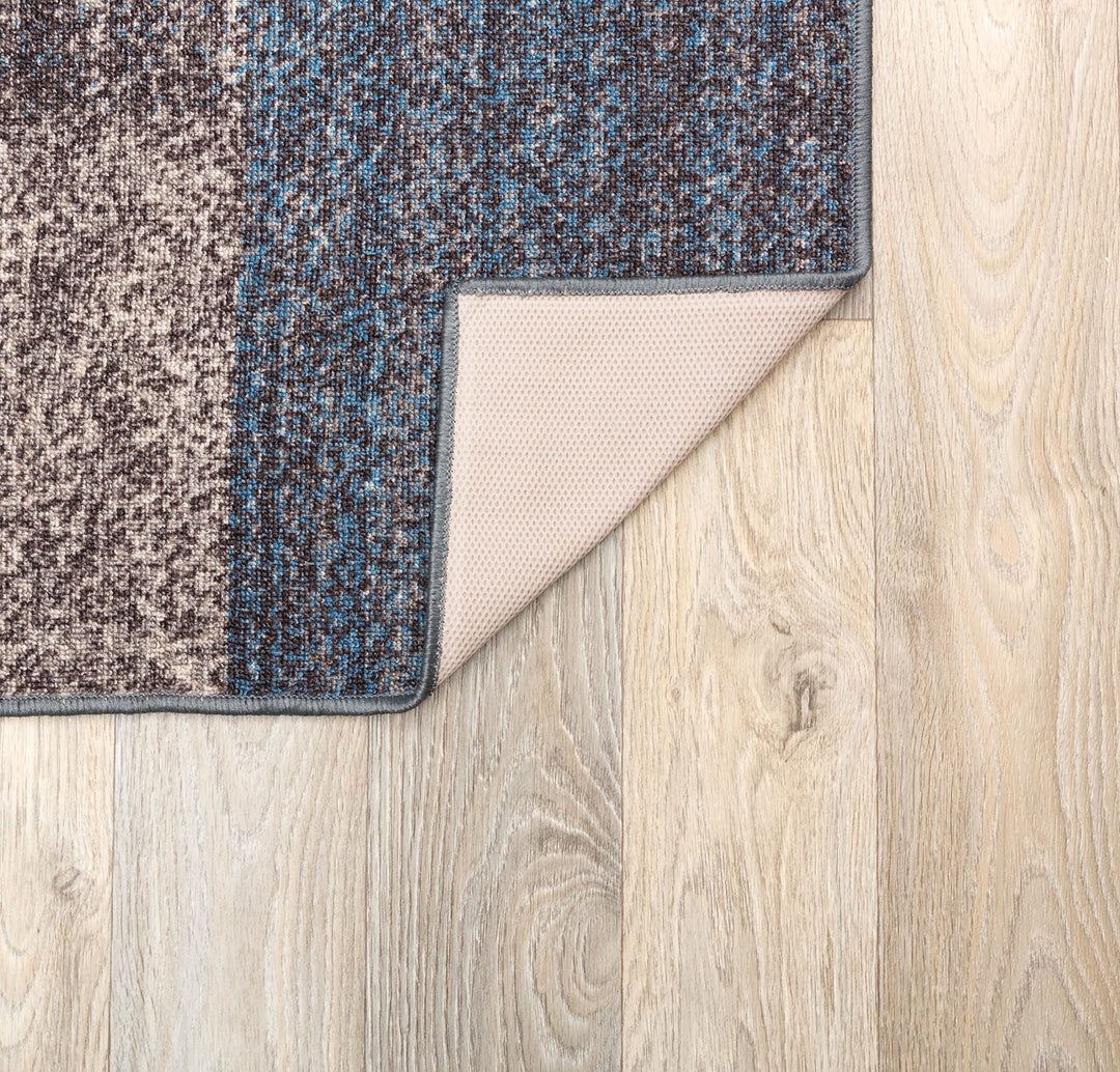 Modern Boxes Design Non-Slip (Non-Skid) Runner Rug