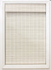 Radiance Cordless Bamboo Roman Shades for Windows - Matchstick Bamboo Blinds for 31 inches wide x 64 - White