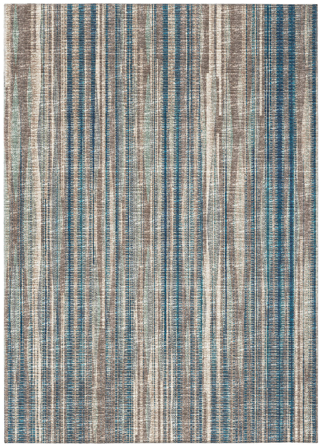 Addison Rugs Waverly 8' x 10' AWA31 Earth Indoor Outdoor Area Rug Stain 8' x 10' - Earth