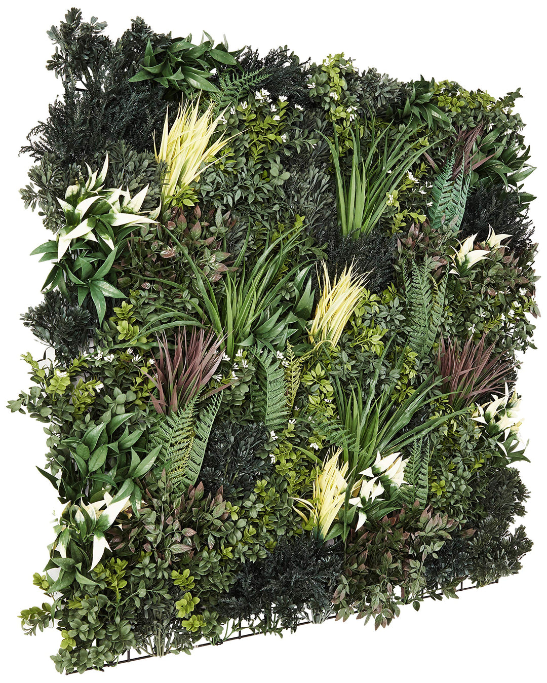 Nearly Natural 3ft. x 3ft. Greens & Fern Artificial Living Wall UV Resist