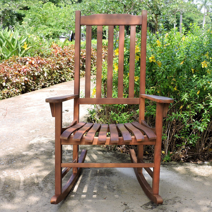 Merry Products MPG-PT41110 ocking Chair northbeam Natural Stained Traditional