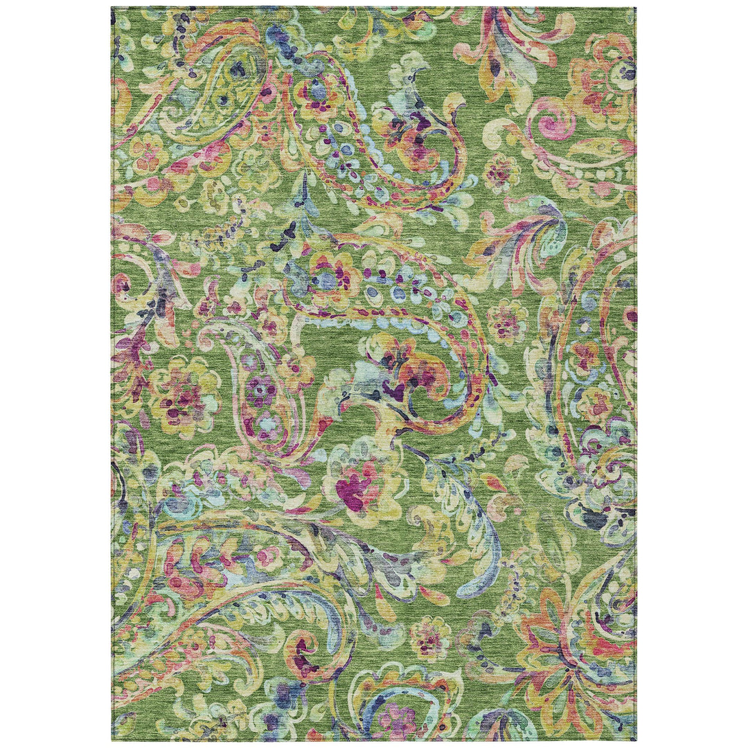 Addison Rugs Chantille ACN834 Fern 9' x 12' Indoor/Outdoor Machine Washable Easy Fern - 9' x 12'