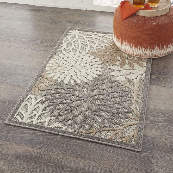 Nourison Aloha Floral Modern, Indoor/Outdoor Area Rug