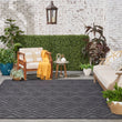 Nourison Versatile Indoor/Outdoor Geometric Flatweave Area Rug