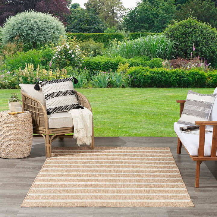 Nourison Positano Indoor/Outdoor Striped Area Rug