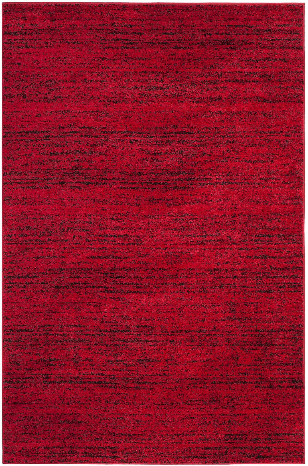 SAFAVIEH Adirondack Collection Area Rug - 6' x 9' Red & Black Modern Abstract