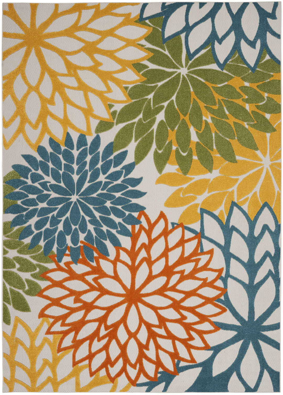 Nourison Aloha Floral Modern, Indoor/Outdoor Area Rug