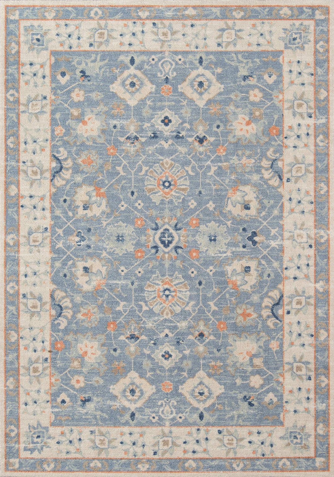 Momeni Anatolia Area Rug 7'9" X 9'10" Blue 7'9" x 9'10" - Blue