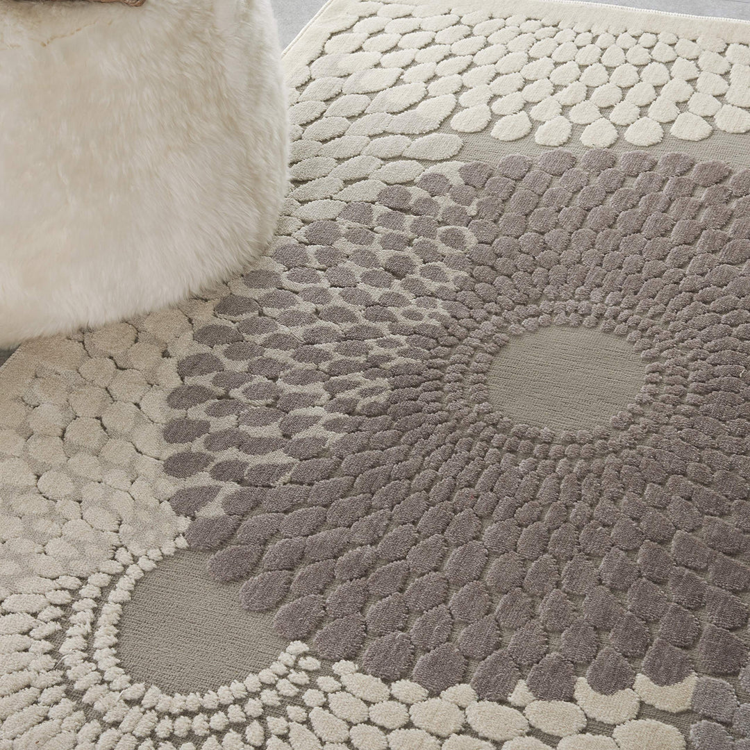 Nourison Graphic Illusions Abstract Textured Area Rug