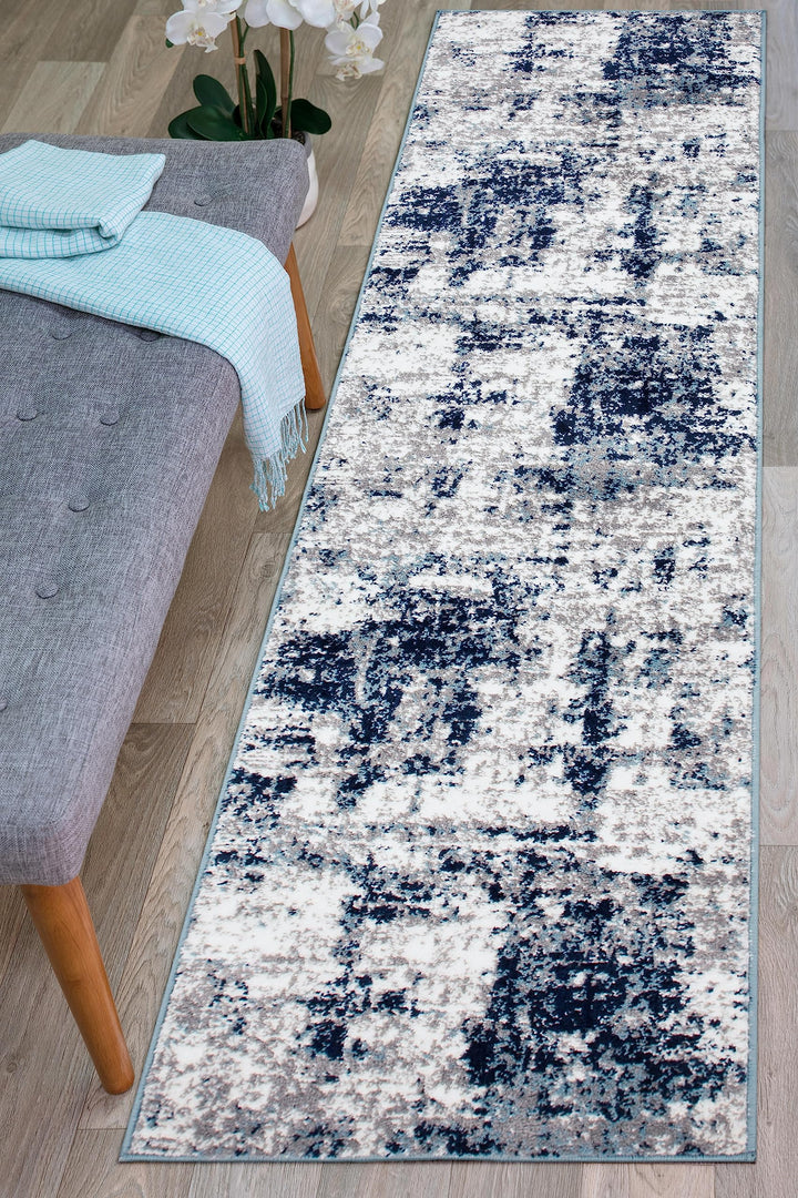 Rugshop Distressed Abstract Area Rug