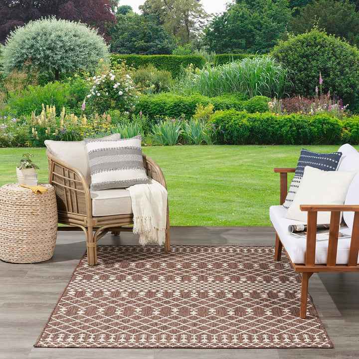 Nourison Positano Indoor/Outdoor Moroccan Area Rug