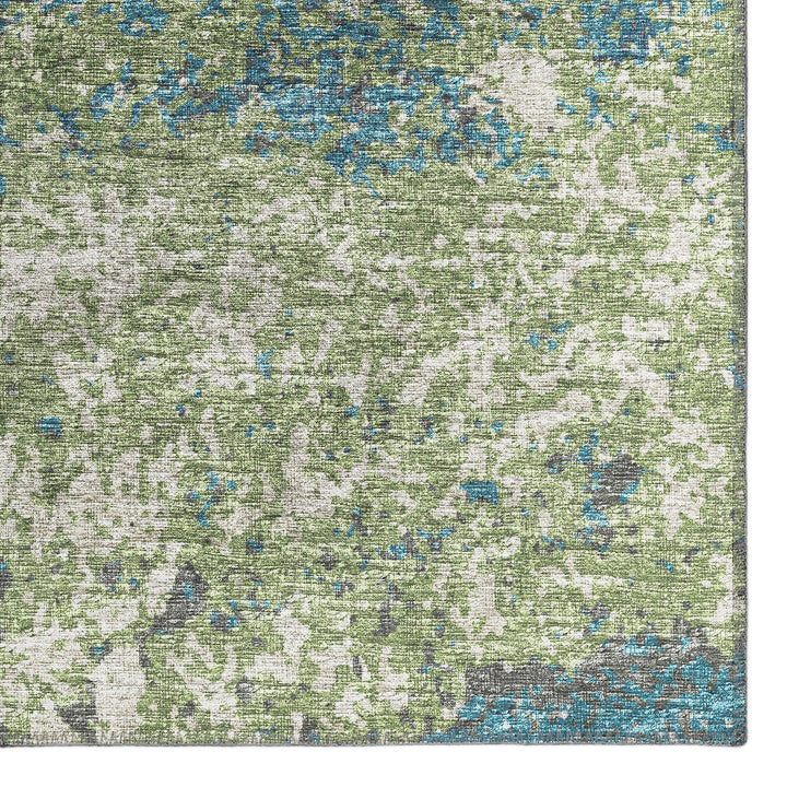 Indoor/Outdoor Rylee Modern Abstract Washable Rug New