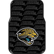 29" X 17 5" NFL Jaguars Mat Set Car Floor Football Themed Sports Patterned Truck Non Slip Gift Fan Team Logo Fan Merchandise Athletic Spirit Black - Diamond Home USA