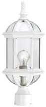 MISC 1 Light White 19 inch Post Fixture