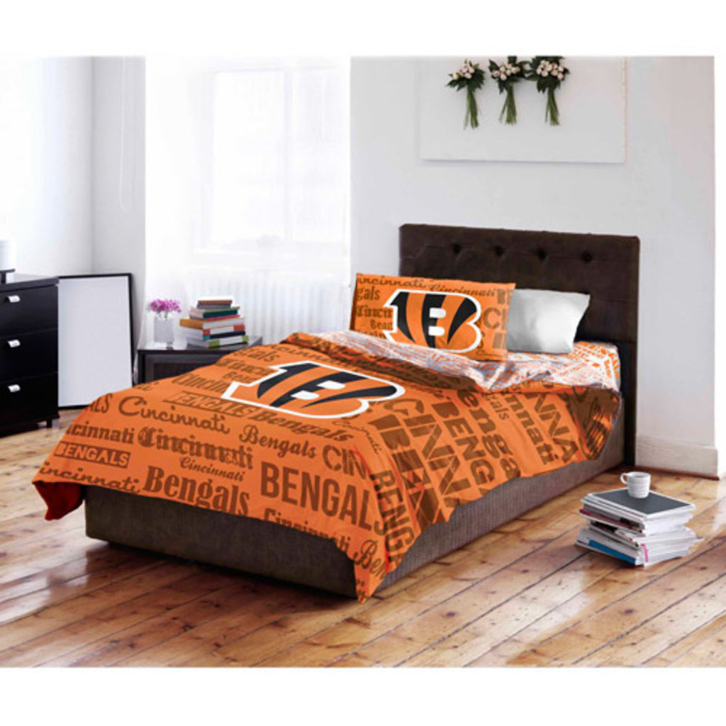 COMFORTER SET DRAFT-BENGALS