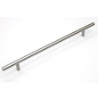 18-inch Solid Stainless Steel Cabinet Bar Pull Handles (Case Of 10) Grey Nickel Finish - Diamond Home USA