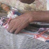 Handmade Wool Rug (India) 2' X 3' Blue Brown Oriental Traditional Rectangle Natural Fiber Latex Free