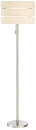 Floor Lamp Silver Modern Contemporary