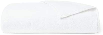 Plush Soft Twist Turkish Cotton Bath Sheet White Solid Color - Diamond Home USA