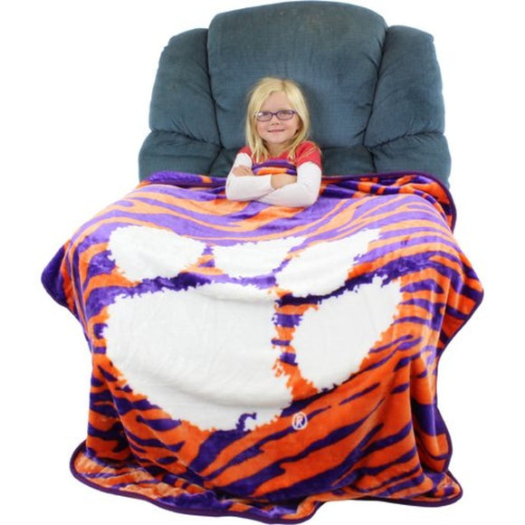 NCAA Tigers Theme Blanket (50
