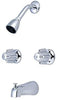 MISC Handle Tub Shower Set 0897 Chrome Finish Handles Included
