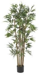 4 Foot Bamboo Silk Tree Plastic Polyester - Diamond Home USA