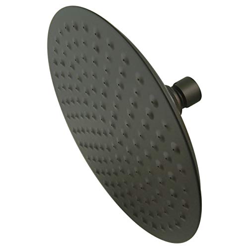 8 Inch Oil Rub Bronze Shower Head Fixture Waterfall Bathroom Showerhead Oiled Rubbed Finish Victorian StyleNo Arm Brass