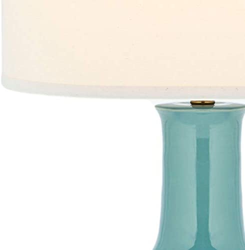 Lighting 28 inch Light Blue Table Lamp Modern Contemporary Transitional Gold Bulbs Included - Diamond Home USA