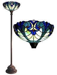 Tiffany Victorian Bronze Finish Floor Lamp Color Tiffany