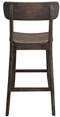 29 inch Bar Stool Grey French Country Shabby Chic Wood