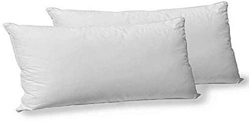 Down Alternative Gel Filled Pillow (Set 2) White Cotton