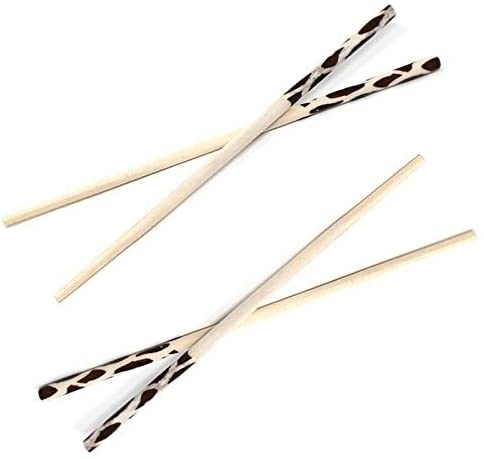 Handmade Bone Chopstick Service 2 (Kenya) White 4