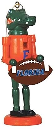 Santa's Workshop Florida Football Nutcracker Ornament