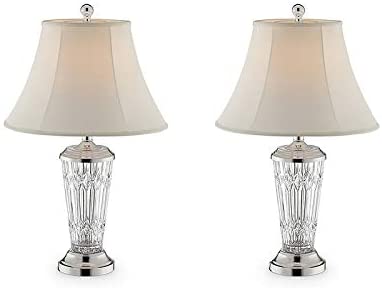 MISC 26 5 Inch Glass Table Lamp Set 2