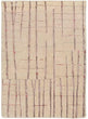 Hand Knotted Tan Abstract Design Wool Area Rug 2' X 3' Ivory Solid Modern Contemporary Natural Fiber New Zealand Latex Free Handmade
