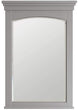 24" Rectangular Bathroom/Vanity Framed Wall Mirror Grey 24 Inches Classic Hooks Included