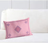 Lumbar Pillow by Accent Pink 12x16 Southwestern Geometric Cotton One Removable Cover