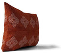 MISC Lumbar Pillow by 14x20 Brown Geometric Southwestern Cotton Single Removable Cover