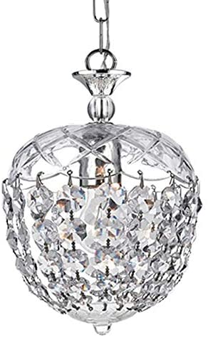 Chrome Crystal Chandelier Clear Glam - Diamond Home USA