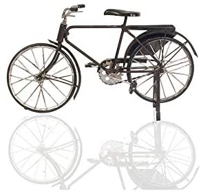 Vintage Safety Black Bicycle Metal Handmade Color