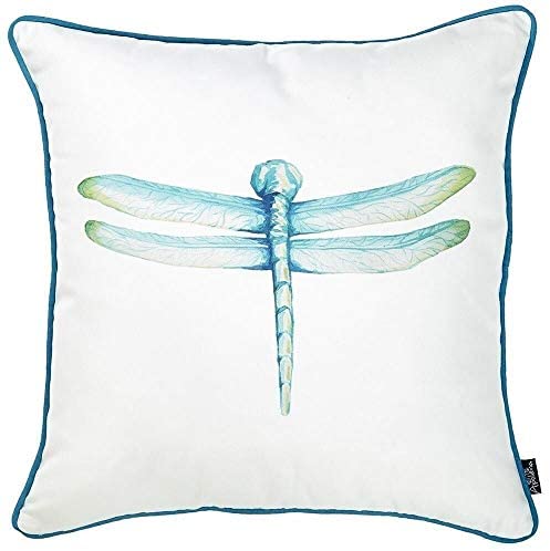 Dragonfly Throw Pillow Cover Color Animal Polyester