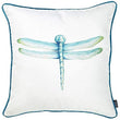 Dragonfly Throw Pillow Cover Color Animal Polyester Removable