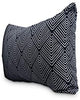 14 X 20 Inch Navy Blue Abstract Decorative Outdoor Pillow Transitional Polyester