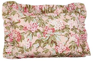 Tea Party Floral 5 Pc Twin Quilt Bedding Set Shabby Chic Piece - Diamond Home USA