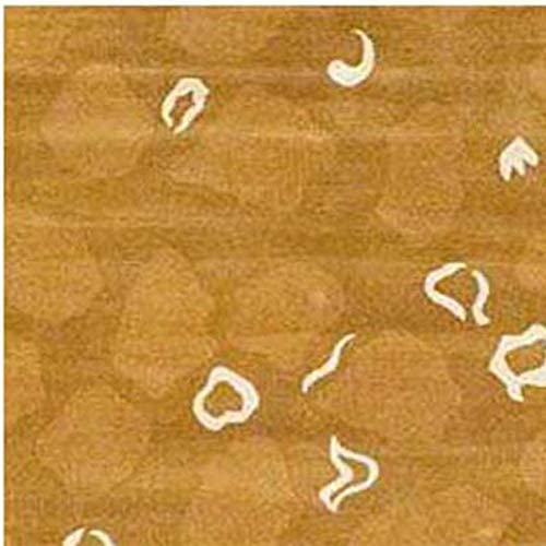 MISC Handmade Wool Rug (India) 3'3" X 5'3" Brown Abstract Oriental Glam Natural Fiber Latex Free