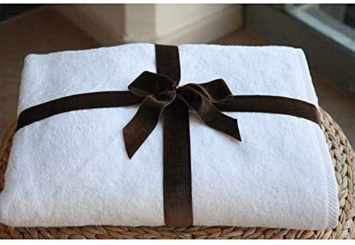 Plush Soft Twist Turkish Cotton Bath Sheet White Solid Color - Diamond Home USA