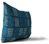 Mud Cloth Lumbar Pillow by Accent Tan 12x16 Southwestern Geometric Cotton One Removable Cover