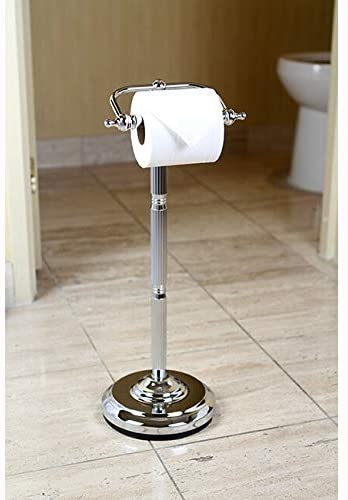 Chrome Toilet Paper Holder Toile Modern Contemporary Brass - Diamond Home USA