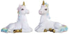 Unicorn Rainbow 3 5" w Fantasy Decoration Figurine Set White Polyresin