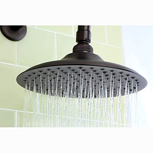 8 Inch Oil Rub Bronze Shower Head Fixture Waterfall Bathroom